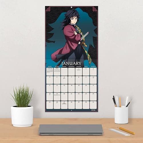 2026 Demon Slayer: Kimetsu no Yaiba Wall Calendar thumbnail 5