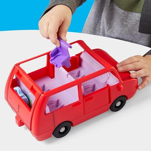 PEPPA PIG Peppa's Big Family Car with 2 Figures (Fits 5), Toy Car Playset for Girls and Boys 3 and Up thumbnail 7