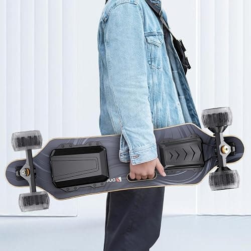 Dnaskate V20 Electric Skateboard with Remote, 28 Mph Top Speed,22 Miles Range,1000W Hub-Motor, Longboard Skateboard for Adults ＆Teens thumbnail 6
