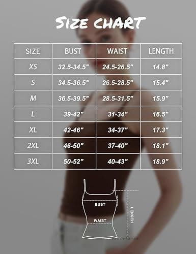 PUMIEY Women's Square Neck Tank Top Adjustable Spaghetti Straps Sleeveless Basic Tops Sharp Collection thumbnail 4