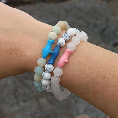 Fahlo Shark Tracking Bracelet, Elastic, supports Saving The Blue, one size fits most for Men and Women thumbnail 2
