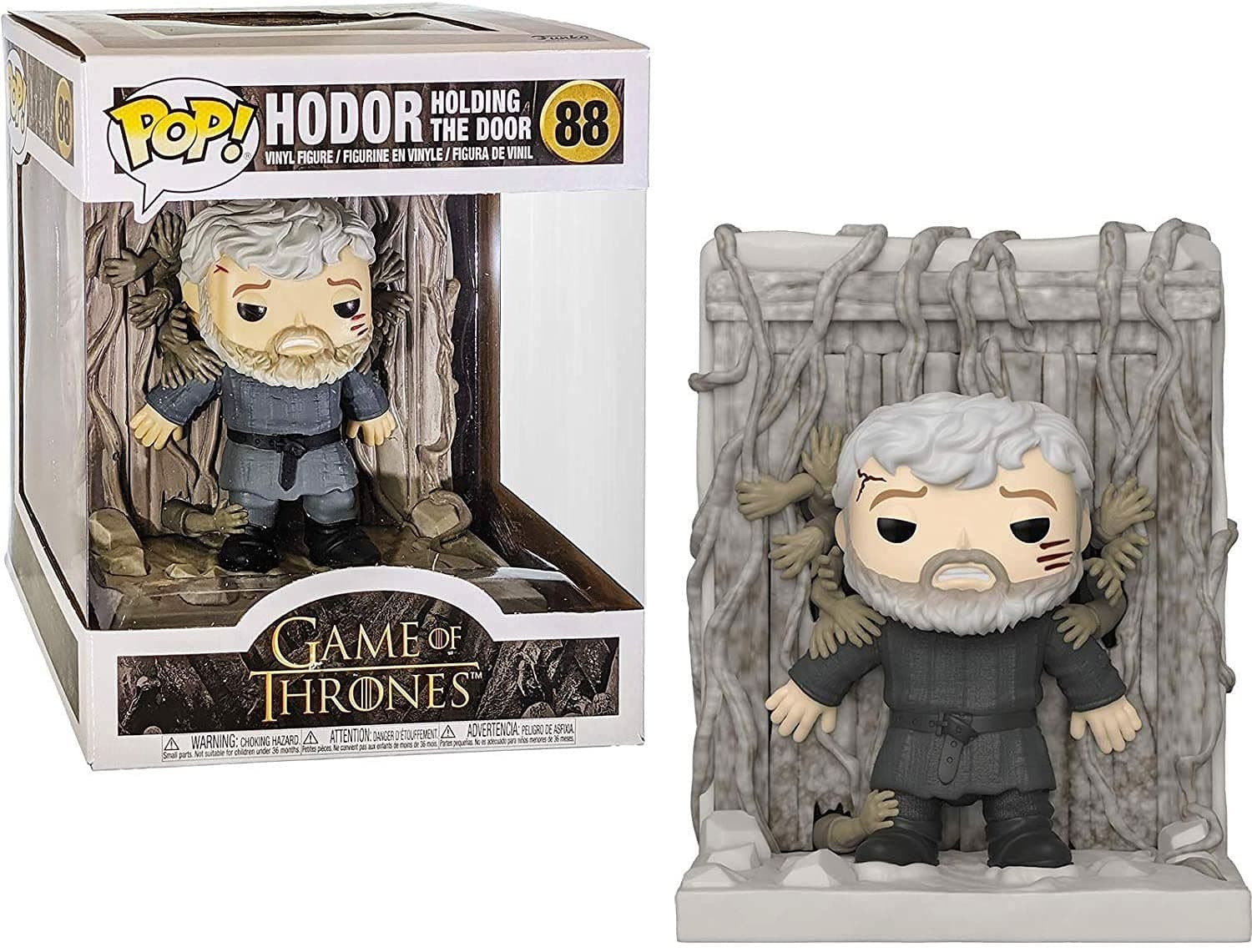 Funko PoP! Game of Thrones - Hodor Holding Door Deluxe Vinyl Figure, 10 cm Height - Image 1