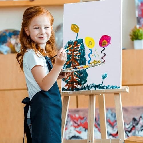 40 Pack Stretched Canvas Boards for Painting 8 of 4x4, 5X 7, 8x10, 9x12, 11x14 Art Blank Canvases, Gesso Primed 100% Cotton Canvas Panels for Acrylic Oil Watercolor Adults & Kids thumbnail 6