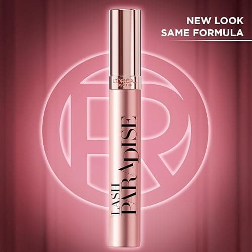 L'Oreal Paris Voluminous Makeup Lash Paradise Mascara, Voluptuous Volume, Intense Length, Feathery Soft Full Lashes, No Flaking, No Smudging, No Clumping, Blackest Black, 0.28 Fl Oz (Pack of 1) thumbnail 2