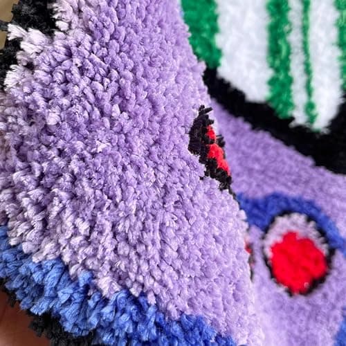 Purple Games Console Tufted Rug Funny Childhood Memories Rug Cute Flocking Carpet Floor Pad Anti Slip Doormat Aesthetic Home Pad (23.6X15.7 Inch) - 23.6X15.7 Inch thumbnail 3