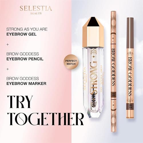 SELESTIA BEAUTY Clear Eyebrow Gel – Long-Lasting Formula for Strong Hold & Natural Finish, Clump & Flake Free – Taming & Defining Brow Lamination Gel, 0.095 fl.oz. – Strong As You Are thumbnail 5