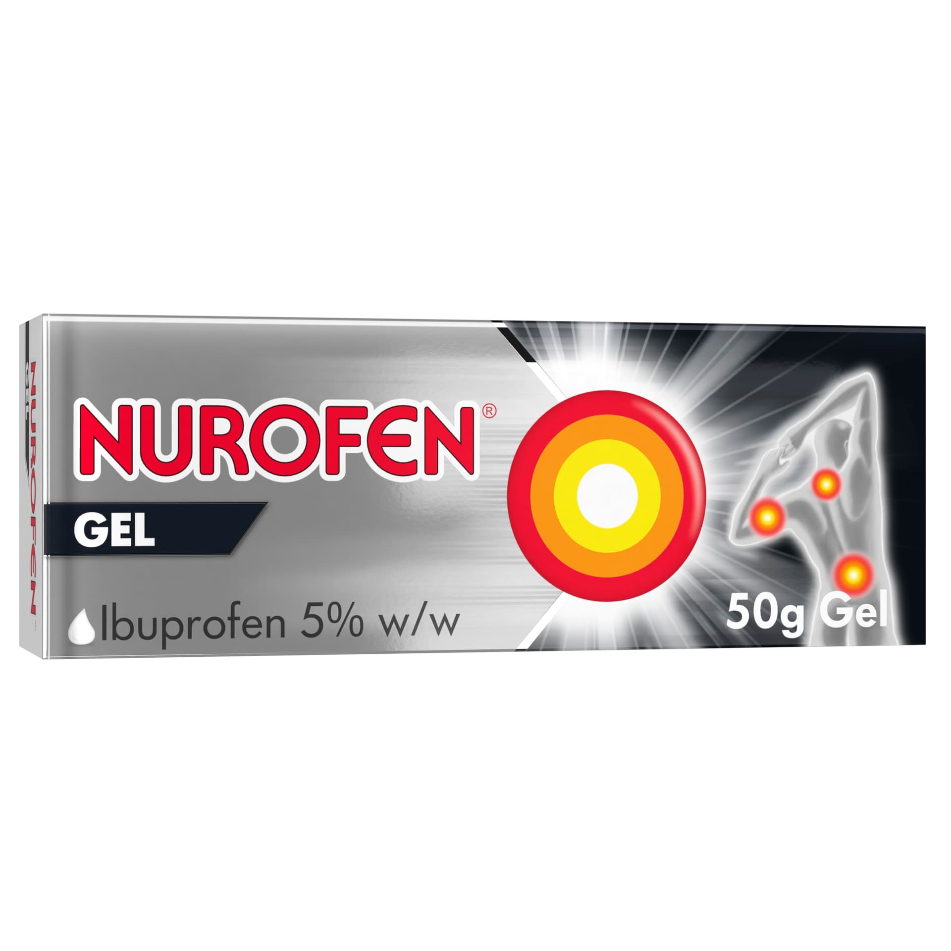 Nurofen Gel Topical Pain Relief, 50 Grams - Image 1