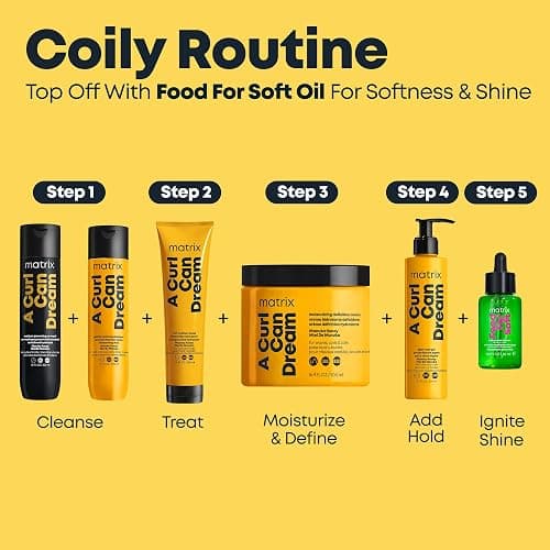 Matrix A Curl Can Dream Moisturizing Leave-in Cream - Moisturizes & Defines Curls Without Flaking For Curly, Coily, and Wavy Hair, Protects from Heat Styling, Anti-Frizz & Detangling, 16.9 Fl Oz thumbnail 10