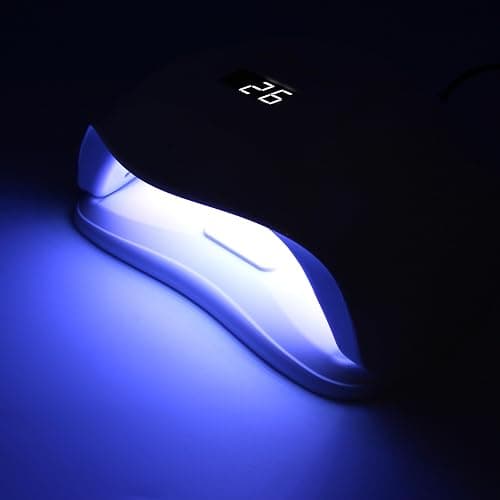 Global Fashion SunX 54W UV-LED-Nageltrockner Nagellampe für Gelpolitur, UV-Lichthärtungslampe mit 4 Timern, perfekt für Maniküre und Pediküre, Nagellack UV-Lampe thumbnail 7