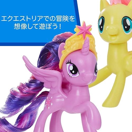 My Little Pony Toy Twilight Sparkle, Rarity & Fluttershy 3-Pack, Intro to Friendship is Magic, Ages 3 and Up thumbnail 5