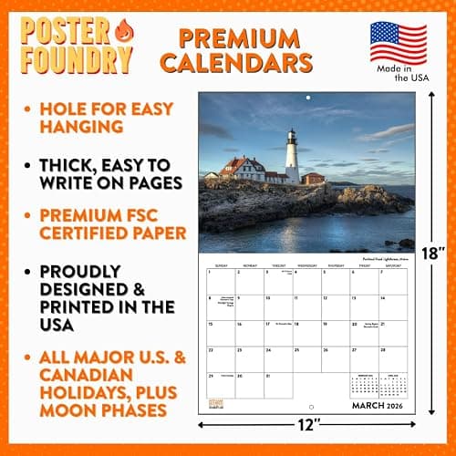 Corgi Butt Calendar 2026 Monthly Wall Calender 12 Month | American Made In The USA thumbnail 4