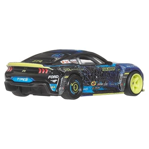 Hot Wheels Premium RTR Mustang Drift, Car Culture Circuit Legends Vehicles for Kids 3 Years Old & Up, Premium Collection of Car Culture 1:64 Scale Vehicles, JBK48 thumbnail 4