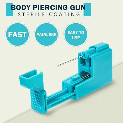 Beautidots 14G 16G 20G Body Piercing Kit for Belly Button/Lip/Tongue/Ear/Nose/Eyebrow/Nipple Piercing Gun Kits Safe Body Piercing Needle Tools for Women Men - 24pcs 14g/16g/20g tools thumbnail 4