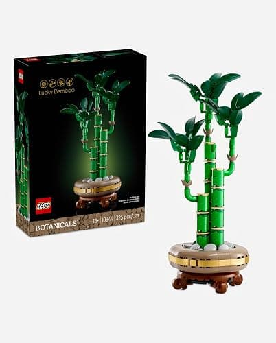 LEGO Botanicals Lucky Bamboo Building Set - Artificial Plant for Indoor Home Décor, Adults Ages 18+ - Gift for Birthdays for Him - Fake Plant Decoration for Table, Desk, Office - 10344 thumbnail 7
