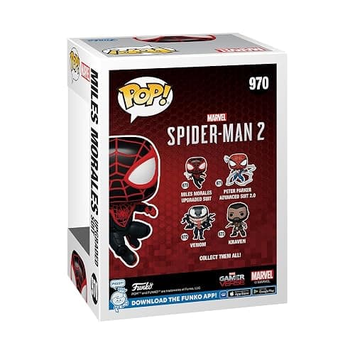 Funko POP! Games: Spider-Man 2- Miles Morales - Spider-man - Collectable Vinyl Figure - Gift Idea - Official Merchandise - for Kids & Adults - Video Games Fans - Model Figure for Collectors thumbnail 3
