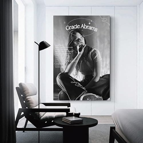 SAVOMA Gracie Abrams Good Riddance 3 Canvas Poster Wall Decorative Art Painting Living Room Bedroom Decoration Gift Unframe-style12x18inch(30x45cm) thumbnail 3