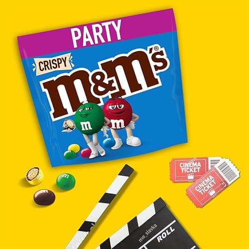 M&M'S Chocolate Bag, Crispy Centre & Milk Chocolate, 675g Party Bag, Bulk Chocolate, Ideal for Gift, Snacks and Sharing thumbnail 7