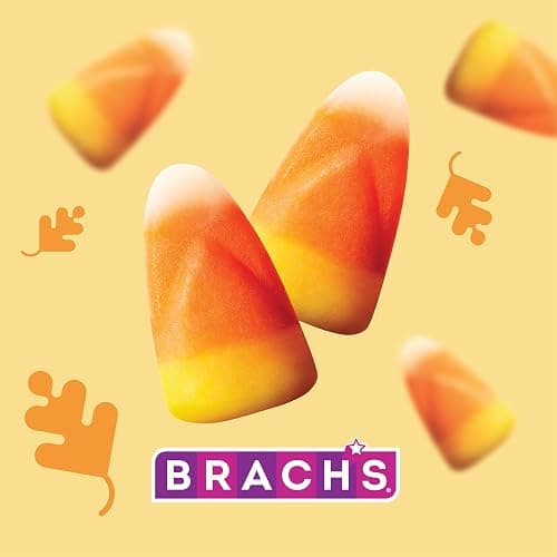 Brach's Classic Candy Corn, Fall Treats, 50 oz | Classic candy corn, honey-forward flavor, movie night, party, fall treat, party bowls, Halloween, sharing, bulk bag, seasonal thumbnail 4