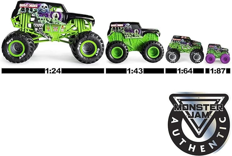 Monster Jam, Official Mini Mystery Collectible Monster Truck 12-Pack, 1:87 Scale, Great Gift for Birthday Parties thumbnail 7