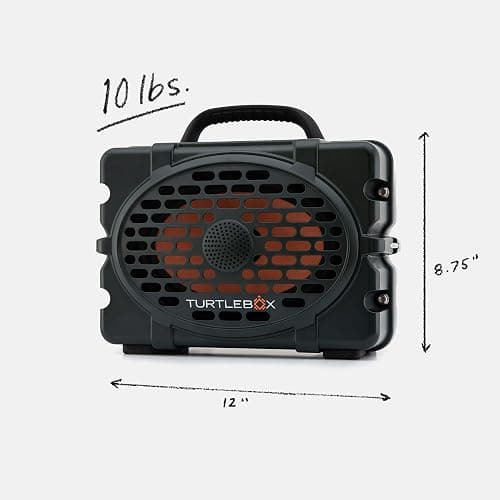 Turtlebox Original Gen 3: Portable Outdoor Bluetooth Speaker – Ultra-Loud (120dB), Waterproof (IP67), Rugged, Impact-Resistant, 3-Day Battery | Party Mode: Unlimited Pairing for Stereo Sound, Green thumbnail 4