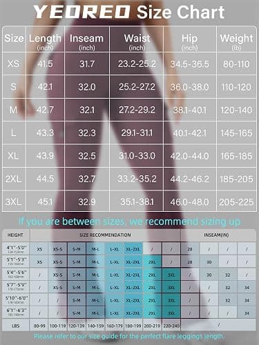 YEOREO CoreFlex Women Workout Flare Leggings with Pockets Hidden Scrunch High Waisted Cargo Gym Yoga No Front Seam Leggings thumbnail 3