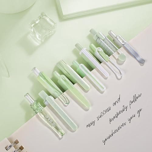 10PCs Pastel Gel Ink Pen Set,Retractable Black Ink Pens 0.5mm Fine Point | Smooth Writing, Quick-Drying, No Smear,Black Gel Pens for Writing, Journaling, Note Taking, Home, School, Office Supplies thumbnail 5