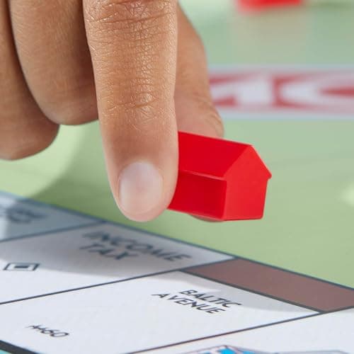 Monopoly Board Game | Classic Game with Storage Tray and Larger Tokens | Ages 8+ | 2 to 6 Players | Family Games for Kids and Adults | Kids thumbnail 8