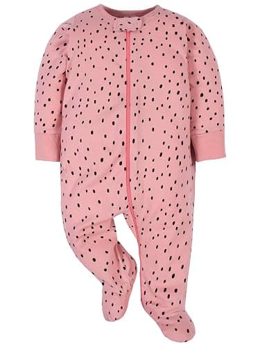Gerber Baby-Girls 4 Pack Sleep 'N Play Footie thumbnail 3