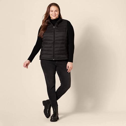 Amazon Essentials Women's Lightweight Water-Resistant Packable Puffer Vest thumbnail 8