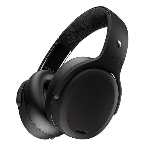 Skullcandy Crusher ANC 2 Over-Ear Noise Canceling Wireless Headphones with Sensory Bass, 50 Hr Battery, Skull-iQ, Alexa Enabled, Microphone, Works with Bluetooth Devices - Black (Renewed) - Image 1