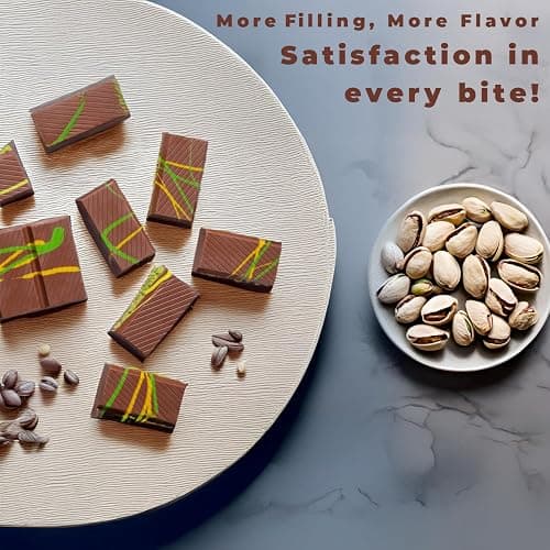 UniqBite Dubai Chocolate Bar Pistachio, Crunchy Loaded Viral Knafeh Chocolate Bar with Pistachio Cream and Kataifi (14 Ounces (2 Pack)) thumbnail 5