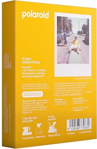 Polaroid i-Type Color Glossy Instant Film for Polaroid Now, Lab, and OneStep2 Camera - 2-Pack with Cloth thumbnail 4