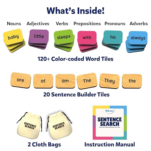 Skillmatics Learning Toys - Sentence Search, Fun Sentence Building Activity, Christmas Stocking Stuffers, Creative Word Play, Educational Toys for Kids, Gifts for Boys and Girls Ages 5, 6, 7, 8 thumbnail 2