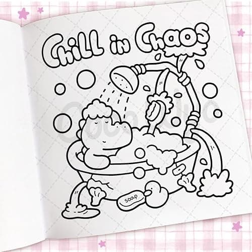 Cozy Vibes: A cozy and comfy colouring book for all ages (Coco Wyo) thumbnail 6
