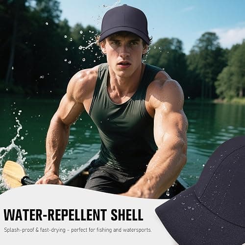 AOPREL Baseball Cap Breathable Mesh Golf Hat Quick Dry Adjustable Baseball Hats for Men and Women Sport Running Workout thumbnail 4