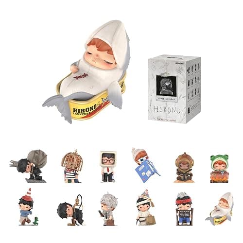 POP MART Hirono Tamed Wildgrass Series Blind Box Figures, Single Box | Collectible Toys Home Decorations, Holiday Birthday Gifts for Girls and Boys - Image 1