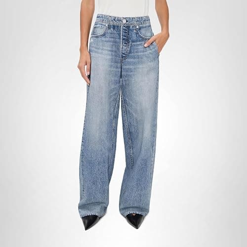 rag & bone Women's Miramar Terry Wide Leg Pants thumbnail 7