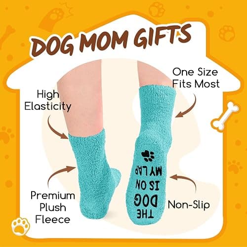 HAPPYPOP Dog Socks for Mom Dad - Dog Lovers Gifts for Women Men, Pet Lover Christmas Gifts thumbnail 5