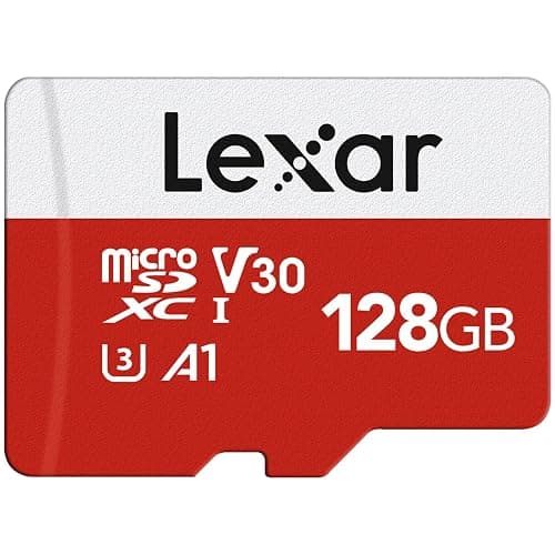 Lexar 128GB Micro SD Card, microSDXC UHS-I Flash Memory Card with Adapter - Up to 100MB/s, A1, U3, Class10, V30, High Speed TF Card - Image 1