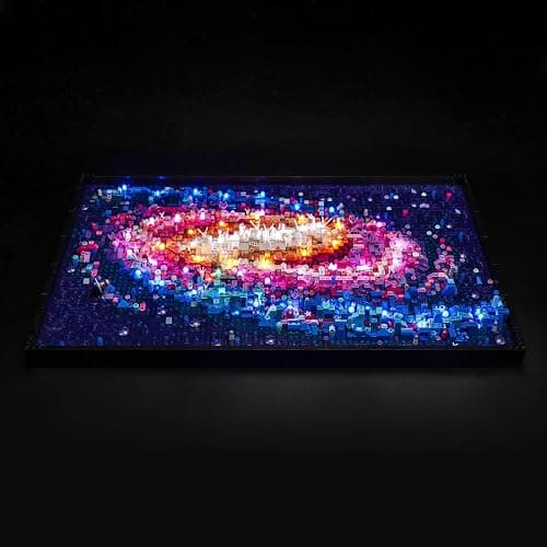 BrickBling LED Lights Compatible with Lego The Milky Way Galaxy, Creative Light Kit Compatible with Lego 31212 (Lights Only, No Model) (RC Version Light) thumbnail 2