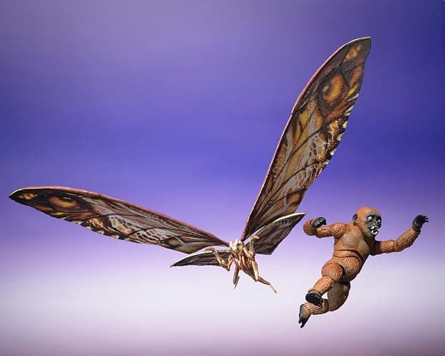 TAMASHII NATIONS - Godzilla x Kong: The New Empire - Suko & Mothra from Godzilla x Kong: The New Empire (2024) S.H.MonsterArts Action Figure thumbnail 2