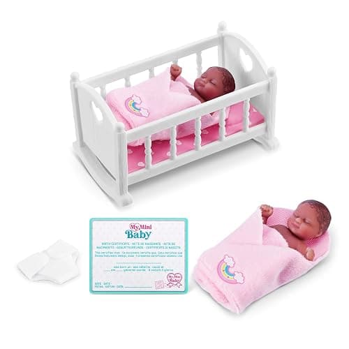 My Mini Baby Series 1, 2 Capsules, By ZURU, Collectible Mystery Capsule, Toy for Girls, Realistic Miniature Baby, Playset and Accessories (2 Capsules) thumbnail 4