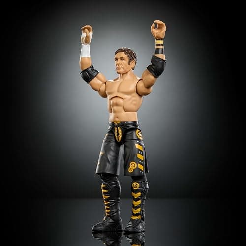 Mattel WWE Elite Action Figure & Accessories, Series #124 Set, 6-inch Collectible Chris Sabin with 25 Articulation Points & Swappable Hands thumbnail 2