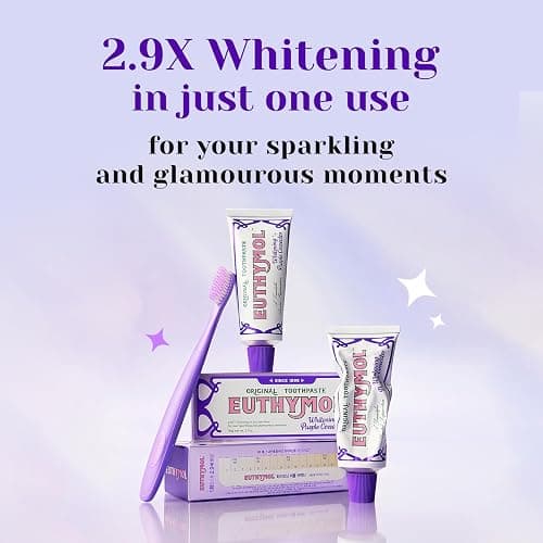 Euthymol Purple Whitening Toothpaste  thumbnail 3