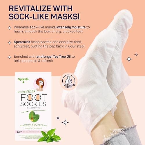 SpaLife Pink 10 Piece Spa Gift Set - Korean Skin Care Set with Travel Size Face, Hand, Foot & Nail Products - Skincare Bundle for Women thumbnail 5