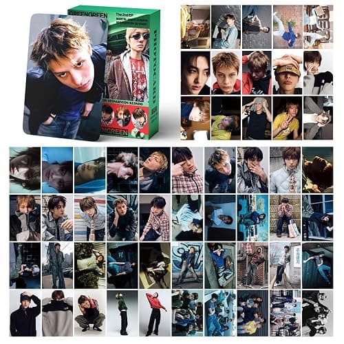 sunlelekz Cortis GREENGREEN Photocard & Sticker Set - 127PCS (55PCS Lomo Cards + 72PCS Stickers) Kpop Collectible Merchandise thumbnail 3