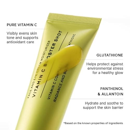 Arencia Vitamin C Booster Shot Serum with Glutathione, Niacinamide and Vitamin E for Dark Spot Care, Fine Lines & Wrinkles, Glass Skin, Korean Skincare 30ml/1.01 fl.oz thumbnail 5