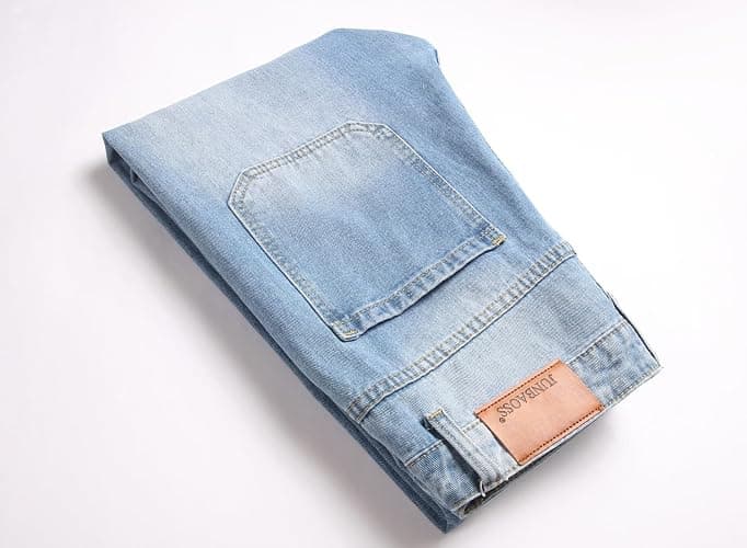Men's Baggy Hip Hop Jeans Y2K Casual Vintage Wide Leg Skater Denim Pants Loose Fit Long Trousers 2000s Streetwear thumbnail 5