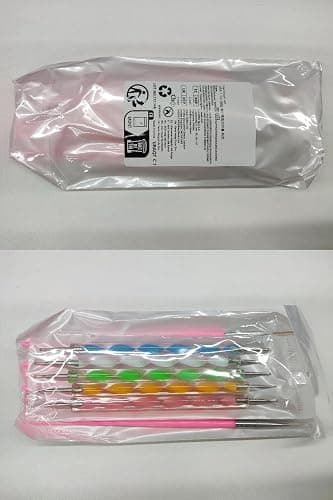 URAQT Nail Art Brushes Set, 15pcs Acrylic Nail Brush Painting Pen and 5pcs Nail Dotting Tools, Nail Pen Designer Nail Art Painting Kit for Diy & Professional Use thumbnail 8