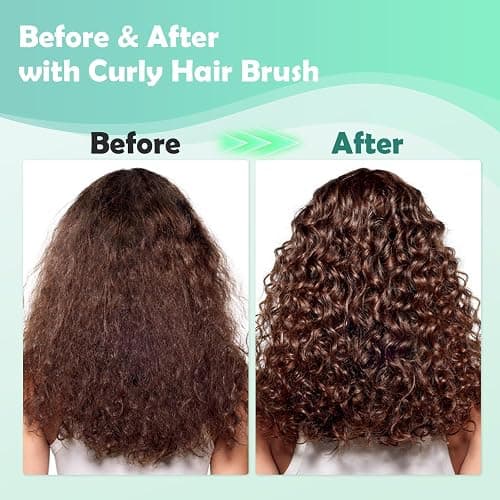 Curl Defining Brush, Curly Hair Brush Defining with Side Gear for Combing, Shaping, and Styling Curly Hair, Lightweight Candy Brush Suitable for All Wet or Dry Hair Types for Women and Men thumbnail 4